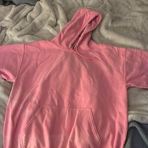 Bright Pink Custom Made “Sleep when you’re dead” Hoodie